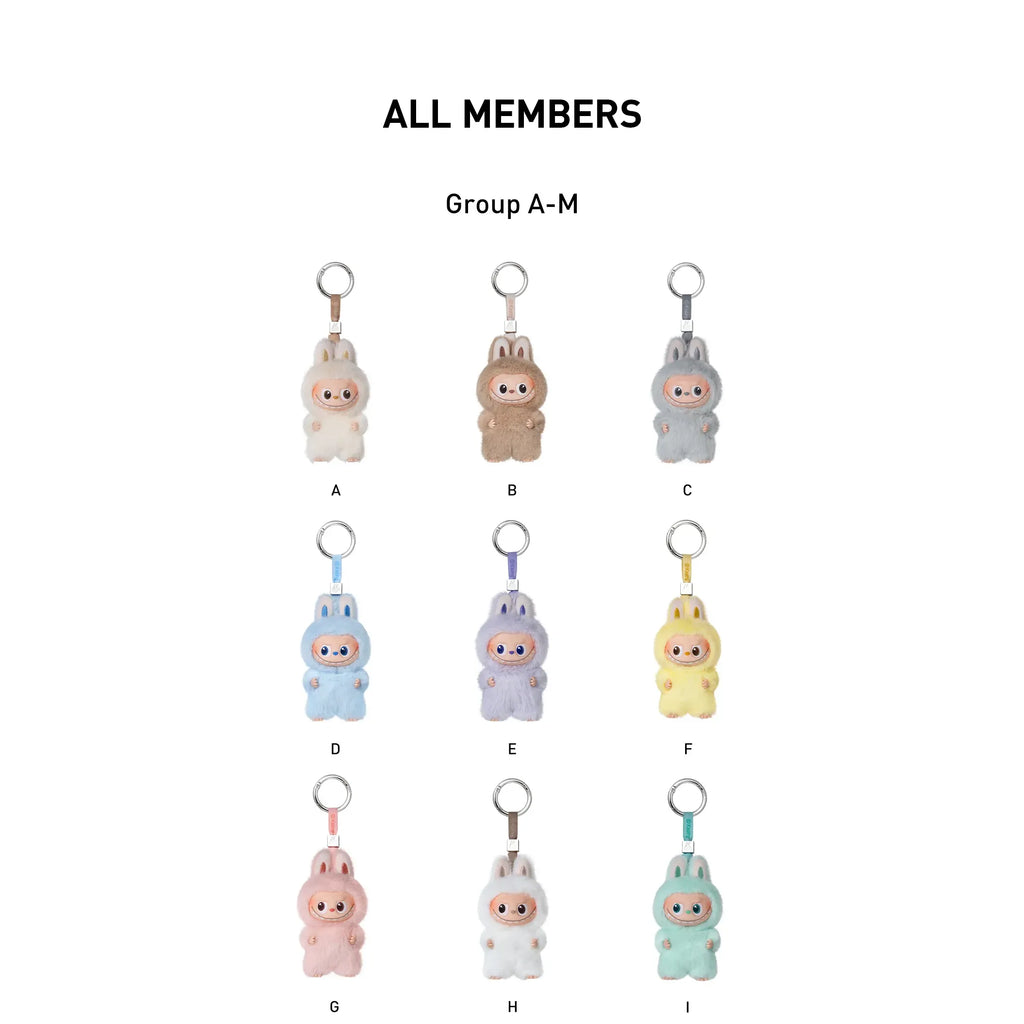 LABUBU - THE MONSTERS PIN FOR LOVE SERIES-Vinyl Plush Pendant Blind Box (A-M)