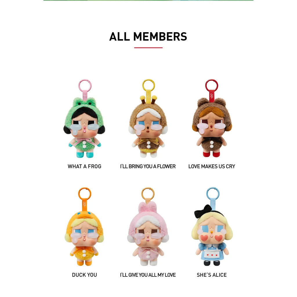 Labubu - CRYBABY Crying Again Series-Vinyl Face Plush Blind Box