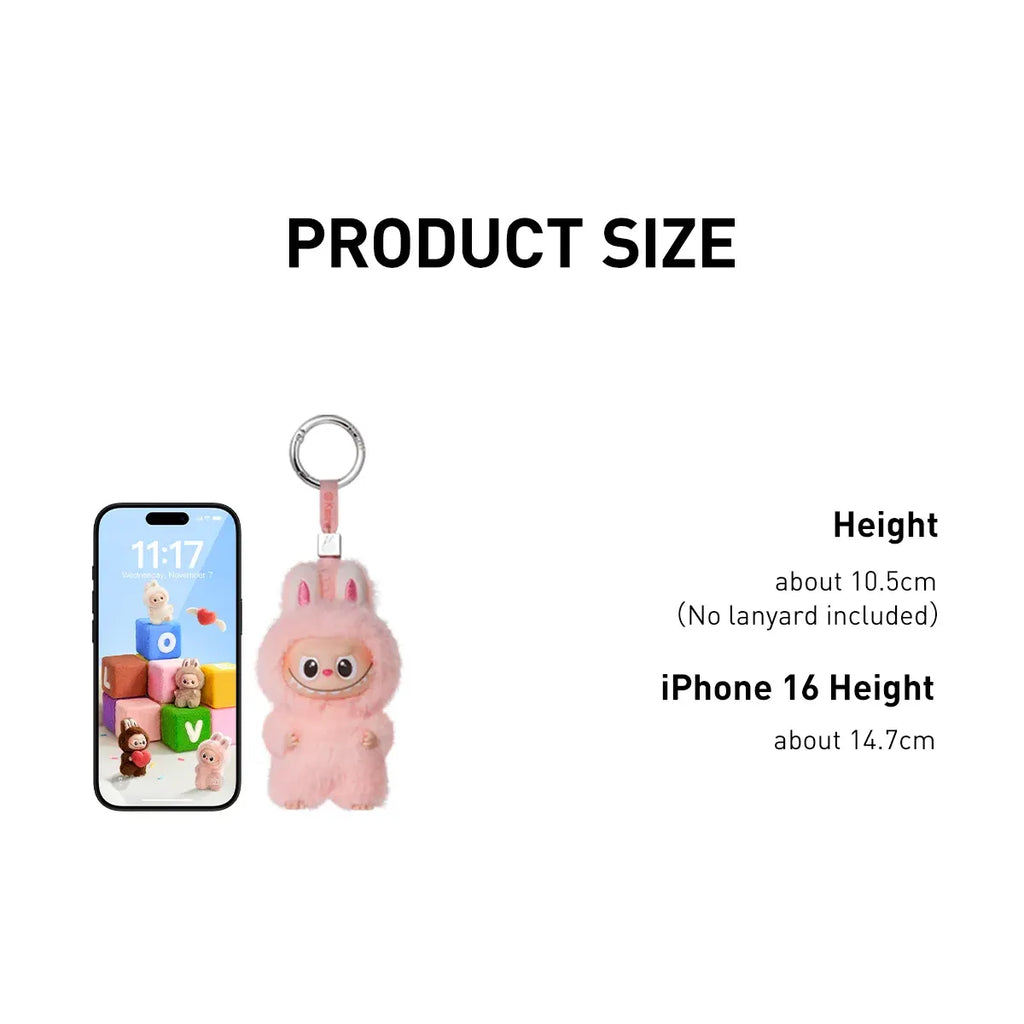 LABUBU - THE MONSTERS PIN FOR LOVE SERIES-Vinyl Plush Pendant Blind Box (A-M)