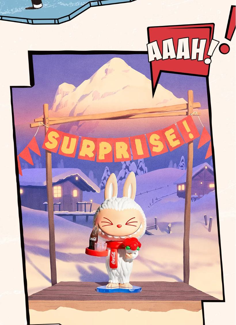 Labubu The Monsters Coca-Cola Series Figurines