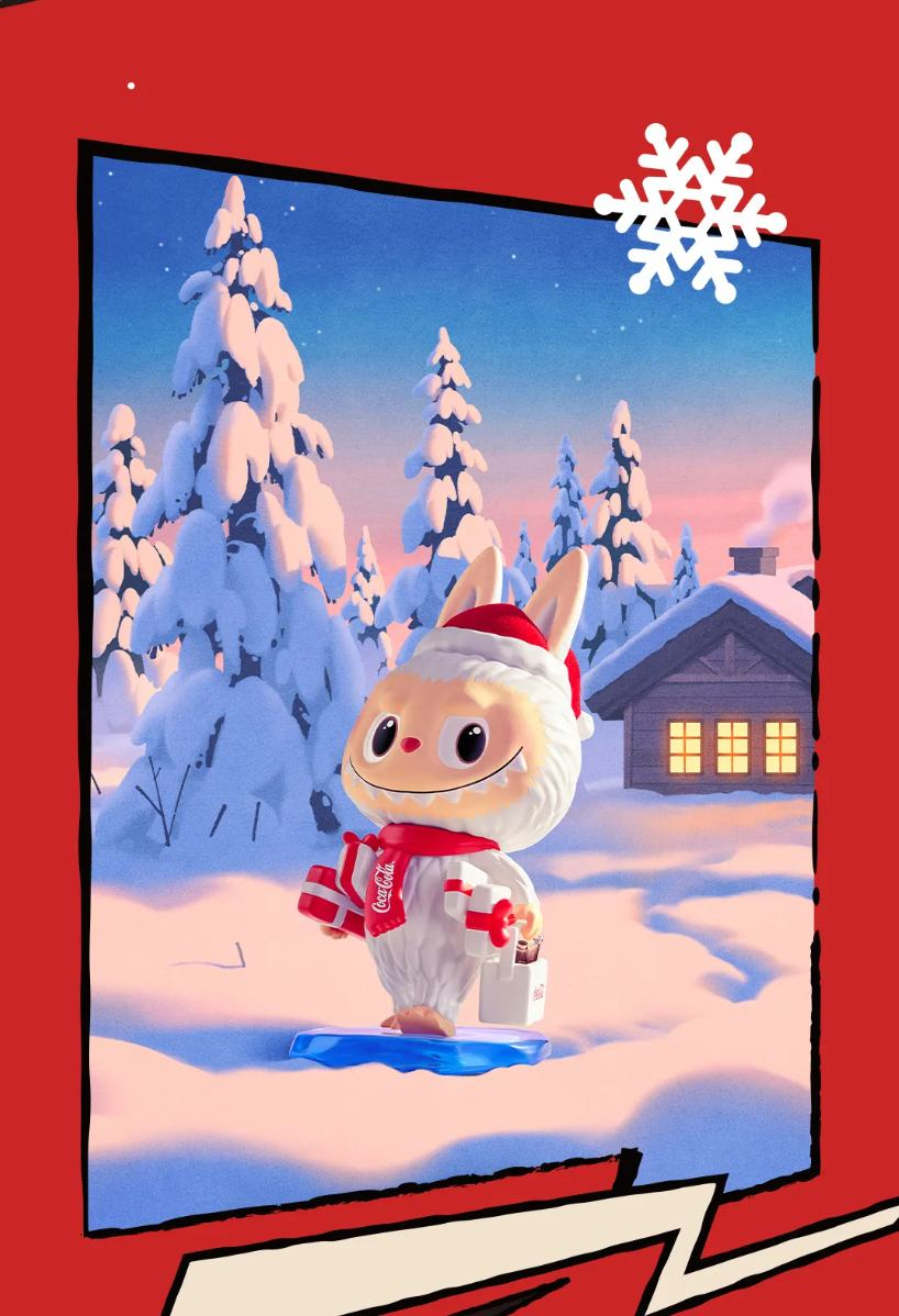 Labubu The Monsters Coca-Cola Series Figurines