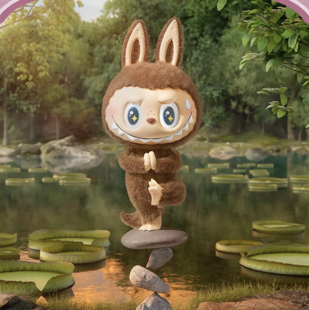 Labubu - Lazy Yoga Series