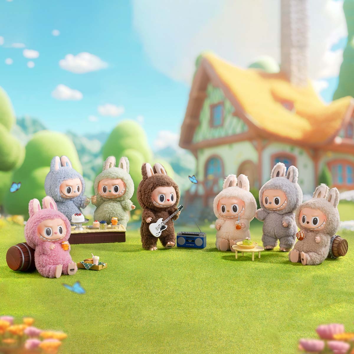 Labubu - Exciting Macaron Series