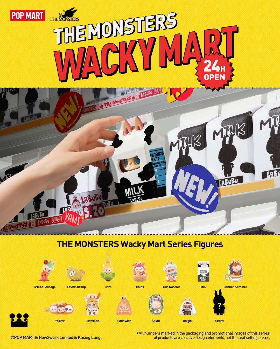 Labubu - Wacky Mart Series