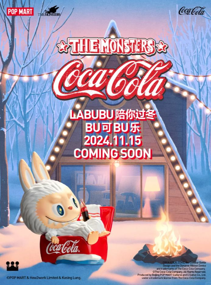 Labubu The Monsters Coca-Cola Series Figurines
