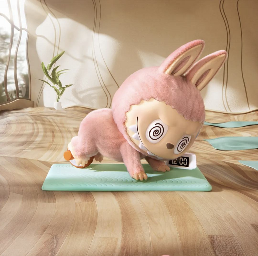 Labubu - Lazy Yoga Series