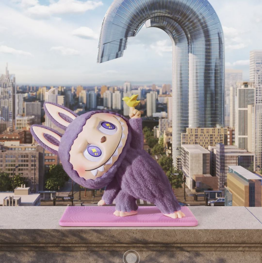 Labubu - Lazy Yoga Series