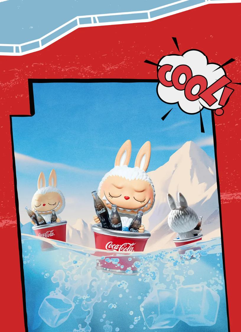 Labubu The Monsters Coca-Cola Series Figurines