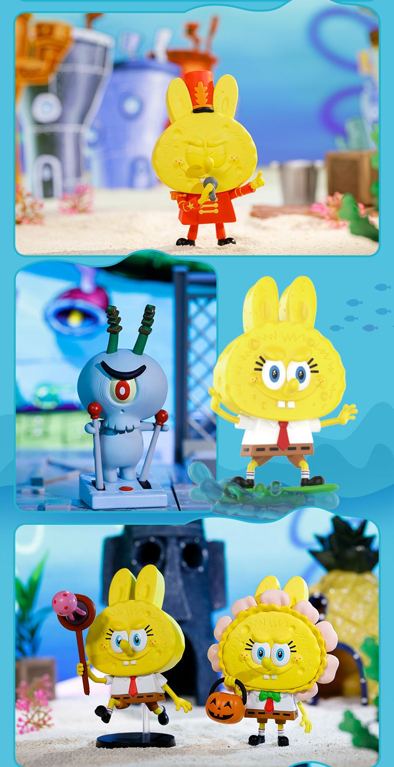 Labubu - The Monsters x SpongeBob SquarePants Series