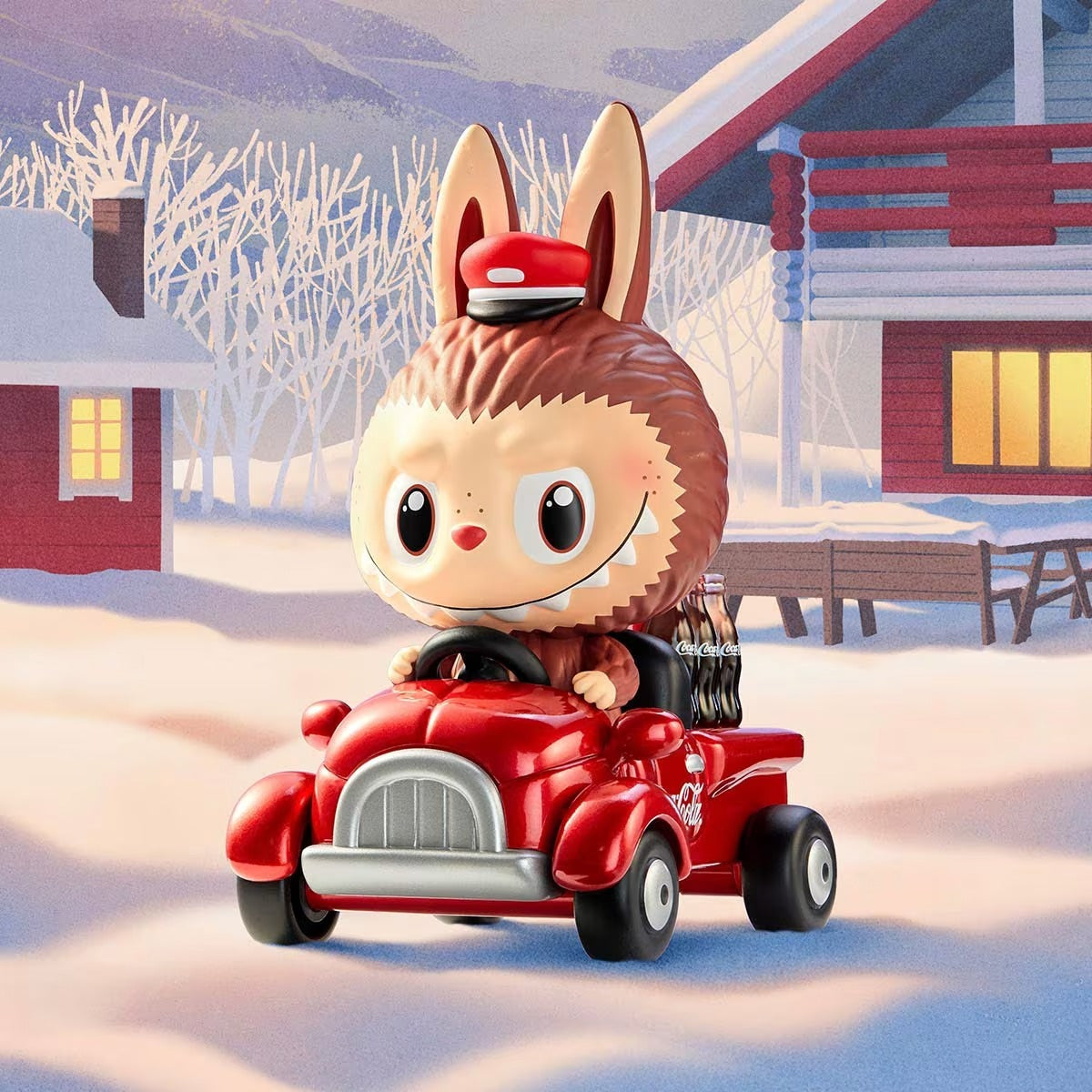 Labubu The Monsters Coca-Cola Series Figurines