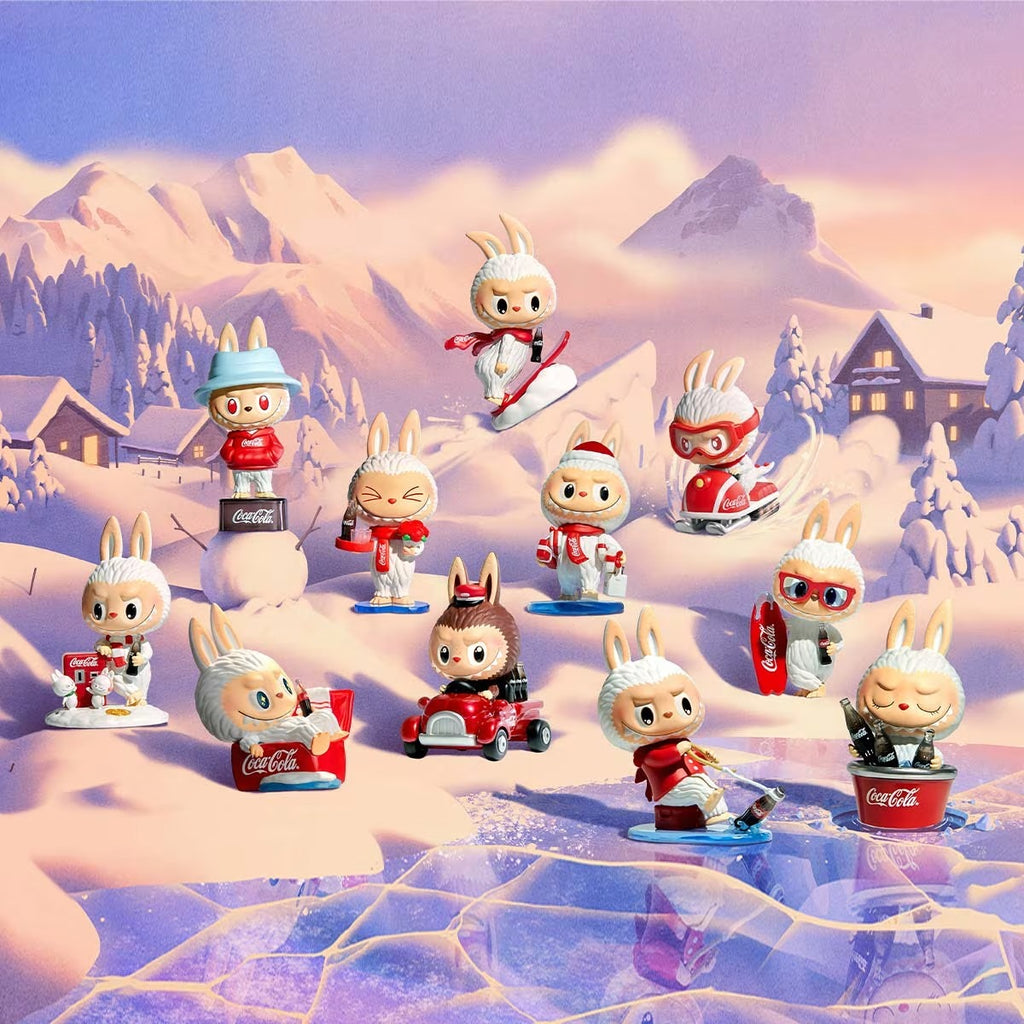 Labubu The Monsters Coca-Cola Series Figurines