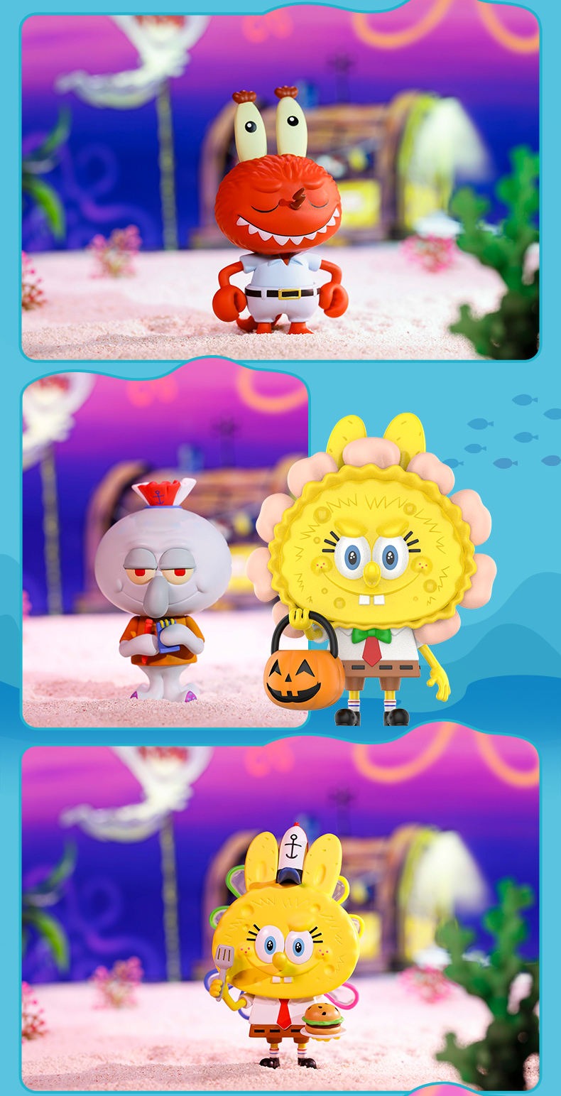 Labubu - The Monsters x SpongeBob SquarePants Series