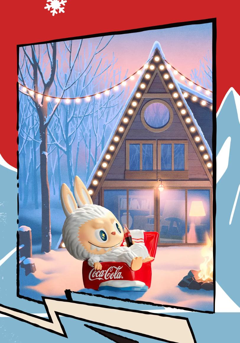 Labubu The Monsters Coca-Cola Series Figurines